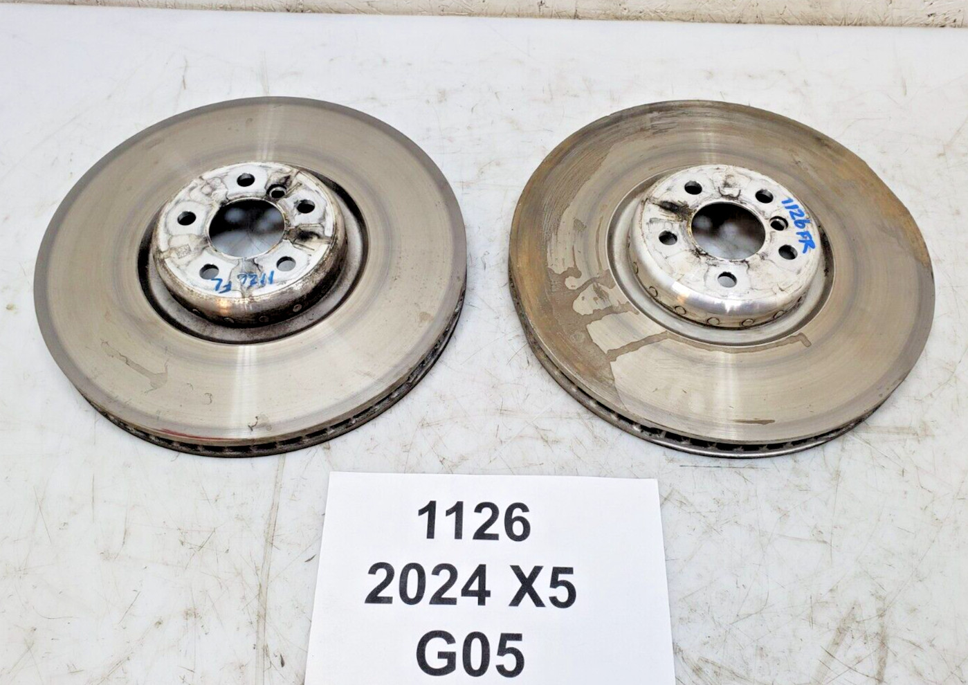✅19-25 OEM BMW G05 X5 X7 Front Left Right Driver Passenger Disc Rotor Brake 17k*