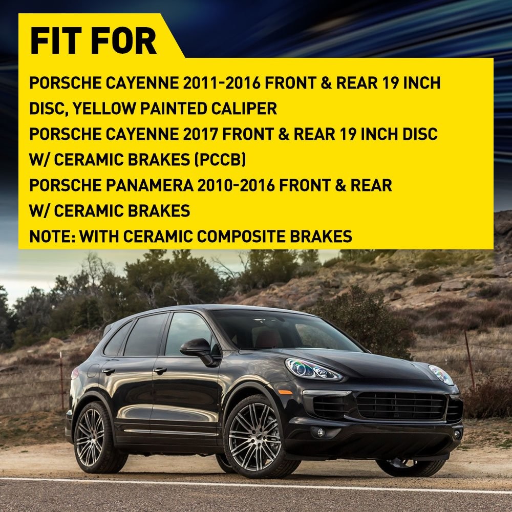 8PCS Brake Pad Wear Sensors For Porsche Cayenne Panamera 2011-2016 SW1678 PWS349