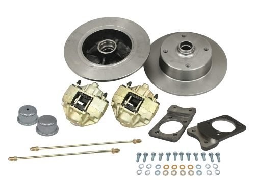 EMPI Super Beetle 71-79 Front Disc Brake Kit, 4×130 Lug Pattern, 22-2855-0
