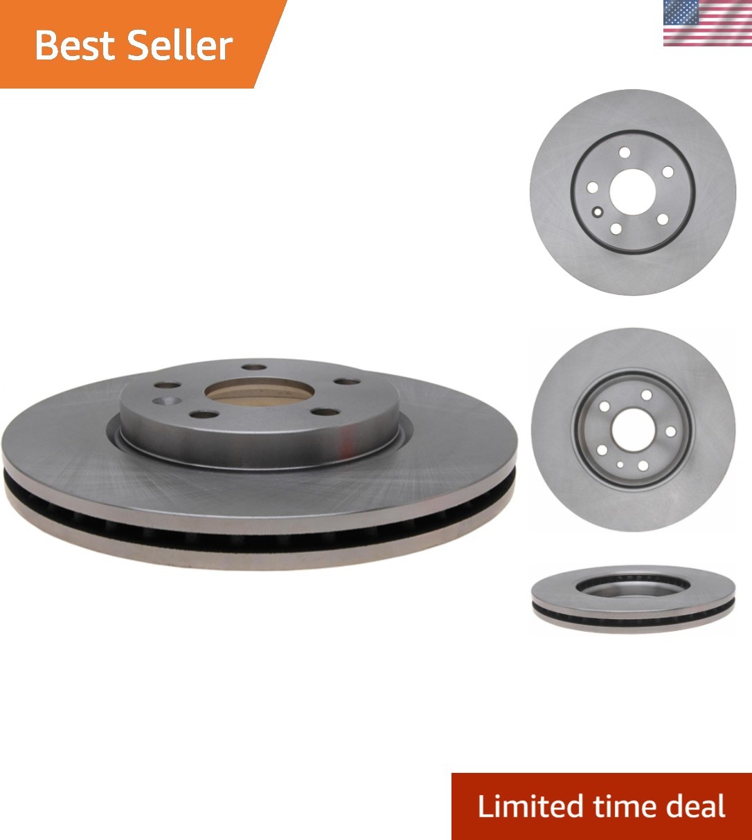 Vehicle Specific Front Brake Rotor 18A2822A – Perfect Fit for Chevy Sonic, Cruze