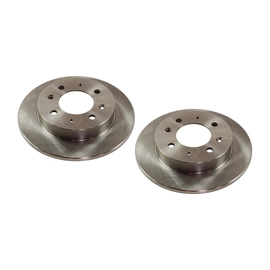 For Kia Spectra/Spectra5 2004-2009 Brake Discs Rear Driver Passenger Side Pair
