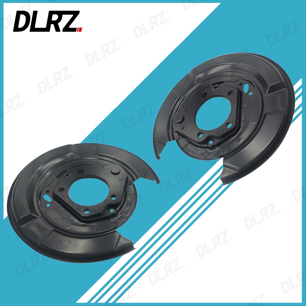 For Lexus RX330 RX350 RX400h Toyota 2Pcs Rear New Brake Dust Shields 924-373