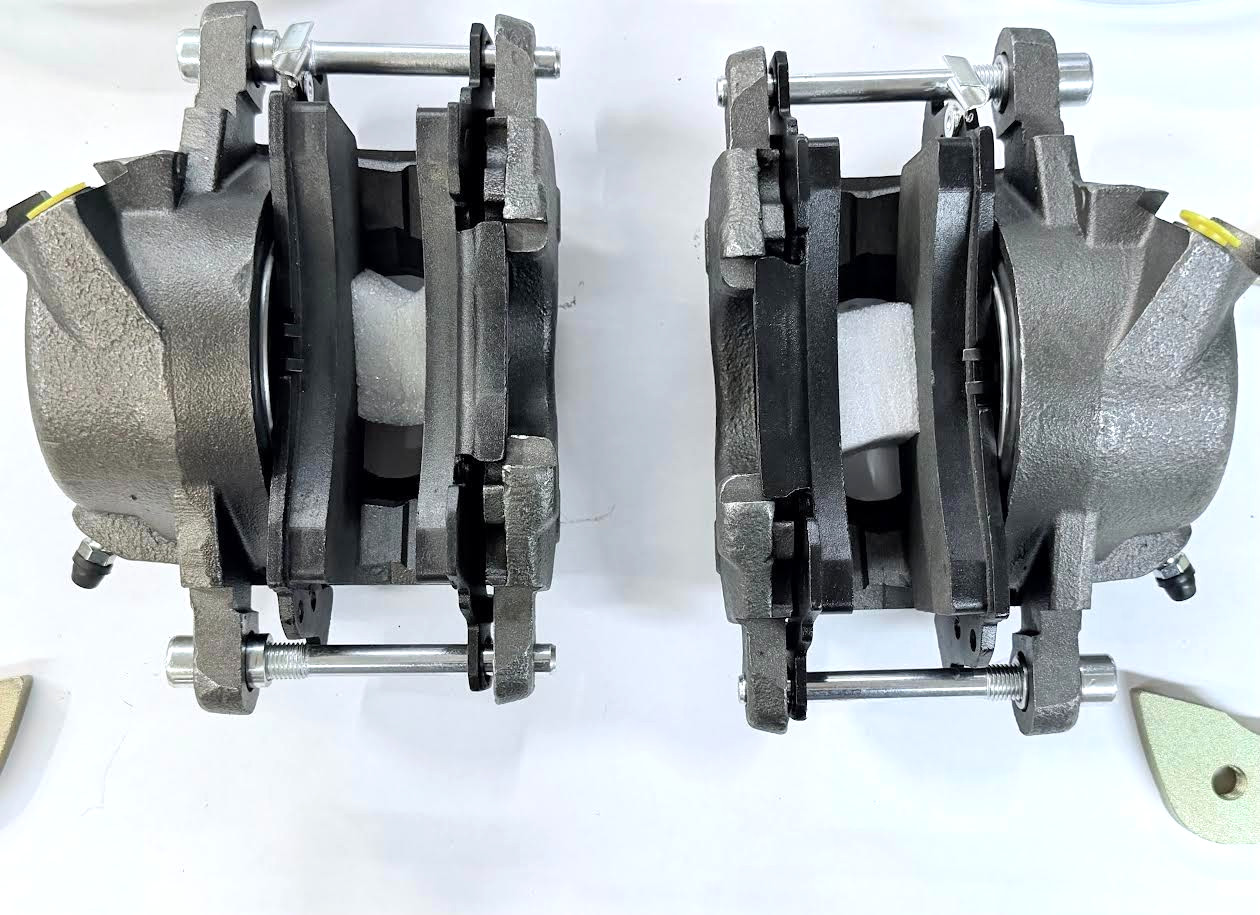 1948-1956 Ford F1 F100 Half Ton Truck Drilled Slotted Disc Brake Kit 5 x 4-1/2″