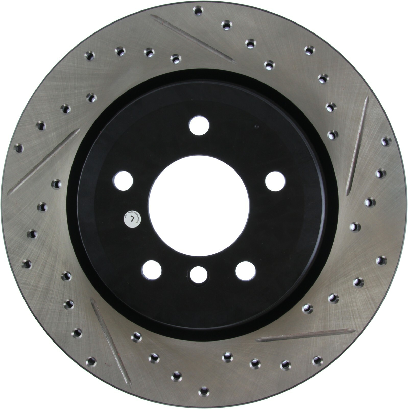 StopTech Sport Drilled & Slotted 1-Piece Rear Brake Rotor for 10-15 BMW X1