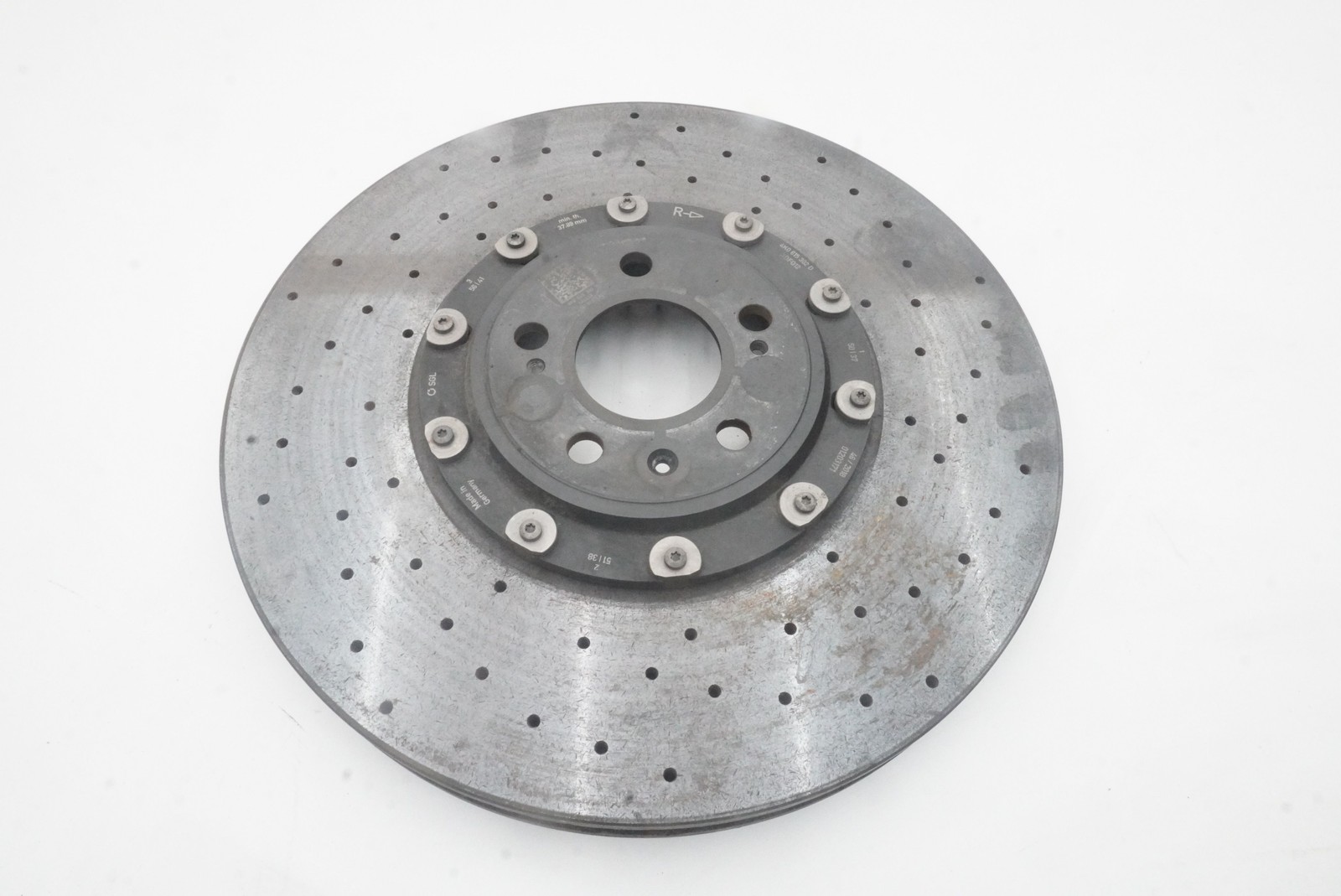 Front Right Carbon Ceramic Disc Brake Rotor 4K0615302D Audi RS5 2018-23 *Note*