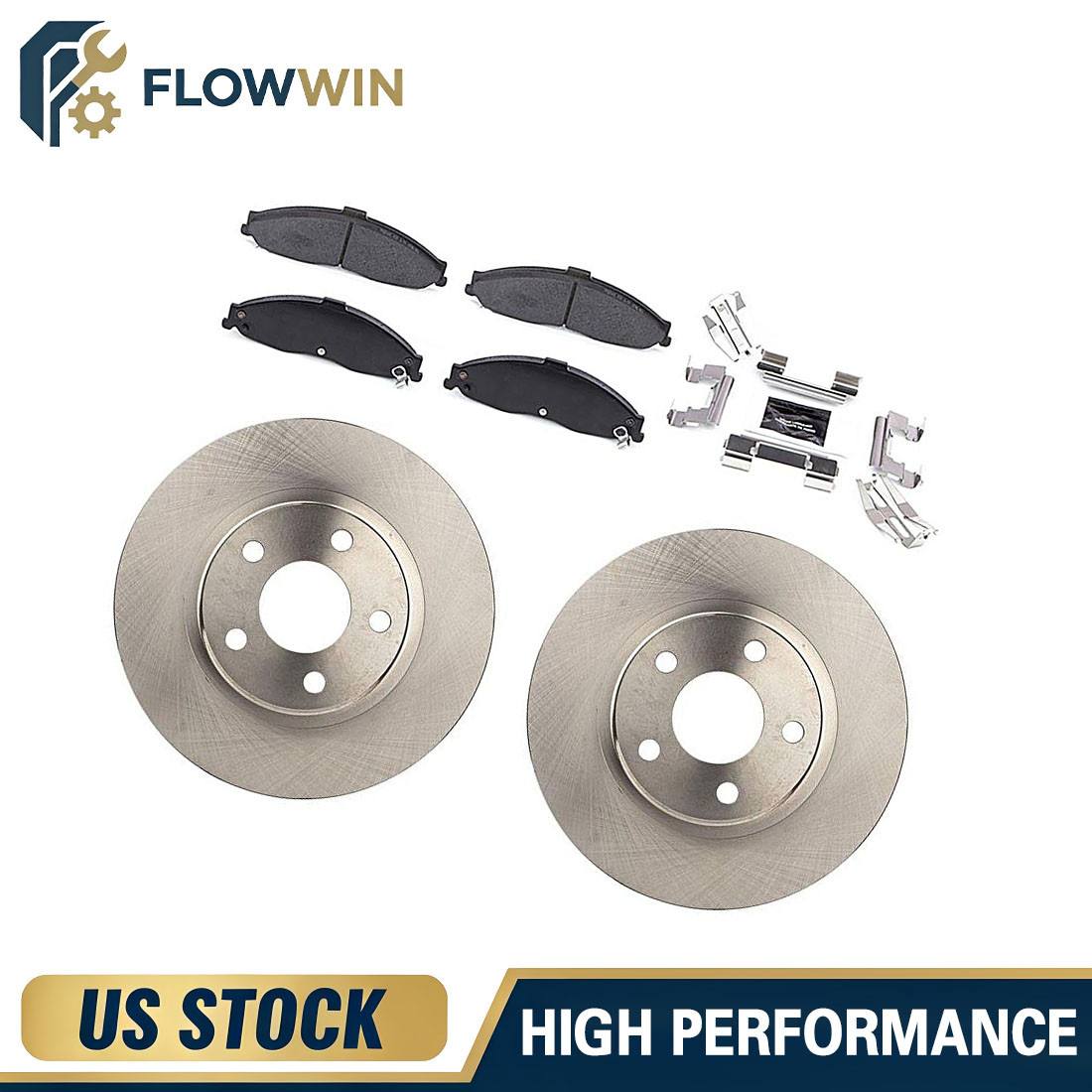 Front Disc Brake Pad Set Disc Brake Rotor fits Chevrolet Camaro 1998-2002
