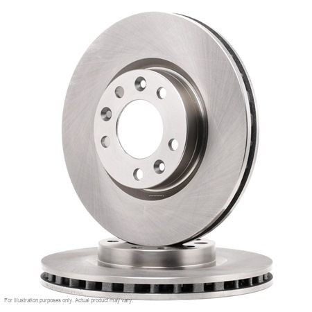 2x APEC Front Brake Discs For CITROËN C4 PICASSO II 1.6 VTi 120 2013- DSK3138