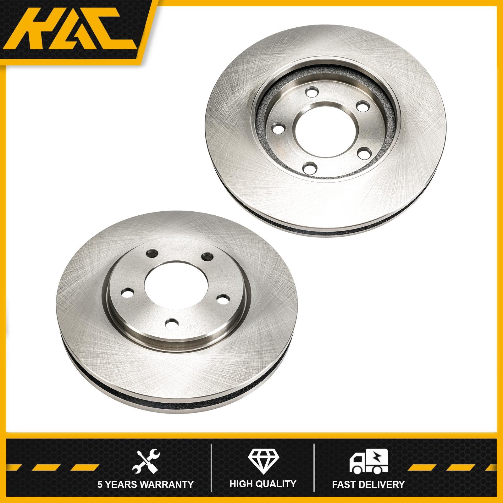 Front Disc Brake Rotors Fits 2004-2007 Town & Country 2005-2007 Grand Caravan