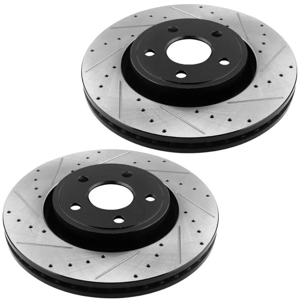 11.65 inch (296mm) Front Brake Rotors Pair for 2007-2013 Nissan Altima 2.5L 3.5L
