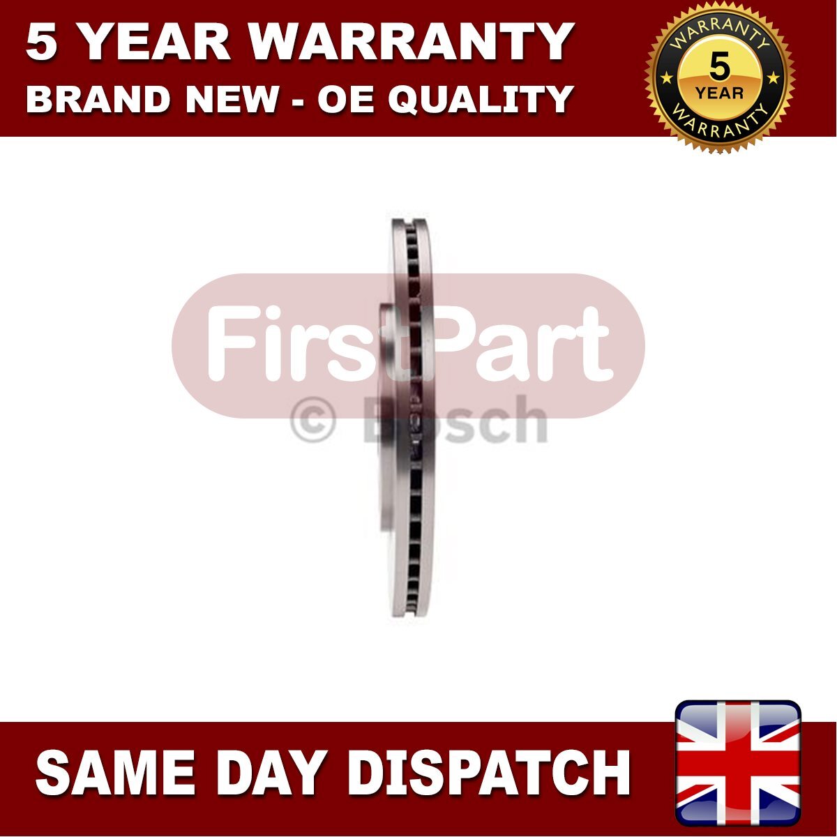 Fits Navara Pathfinder 2.5 dCi 3.0 4.0 Firstpart Front Brake Disc