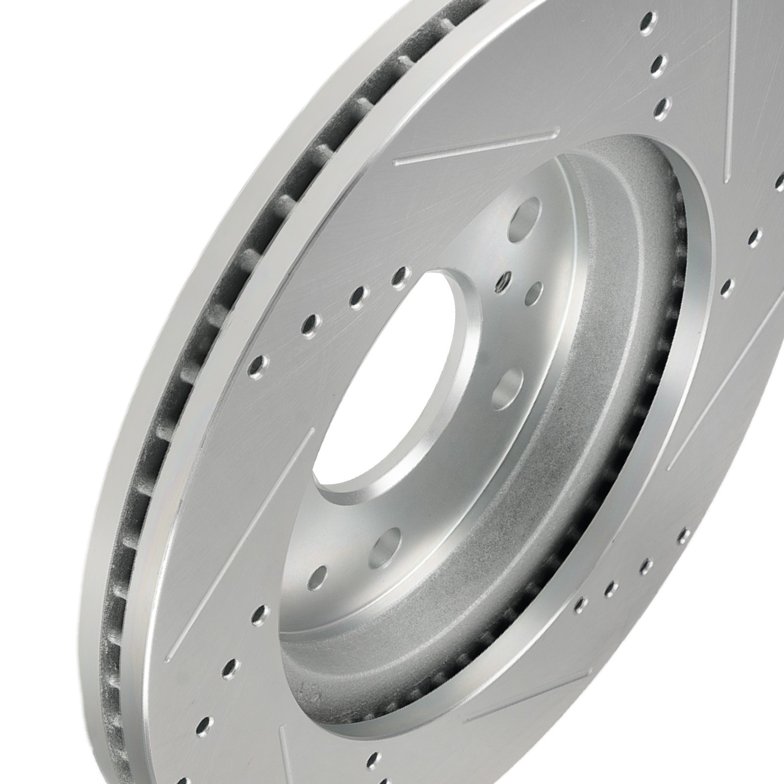 330mm Front Drilled & Slotted Brake Rotor for Chevrolet Suburban 1500 2007-2014
