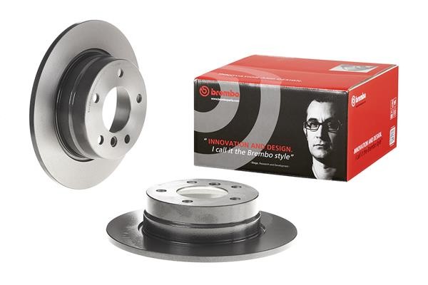 2x Brake Discs Pair Solid fits BMW 116 E81, E87 2.0 Rear 08 to 11 N43B20A 280mm