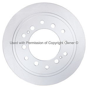 Disc Brake Rotor-Black Series Coated Rotor Quality-Built BR71918G