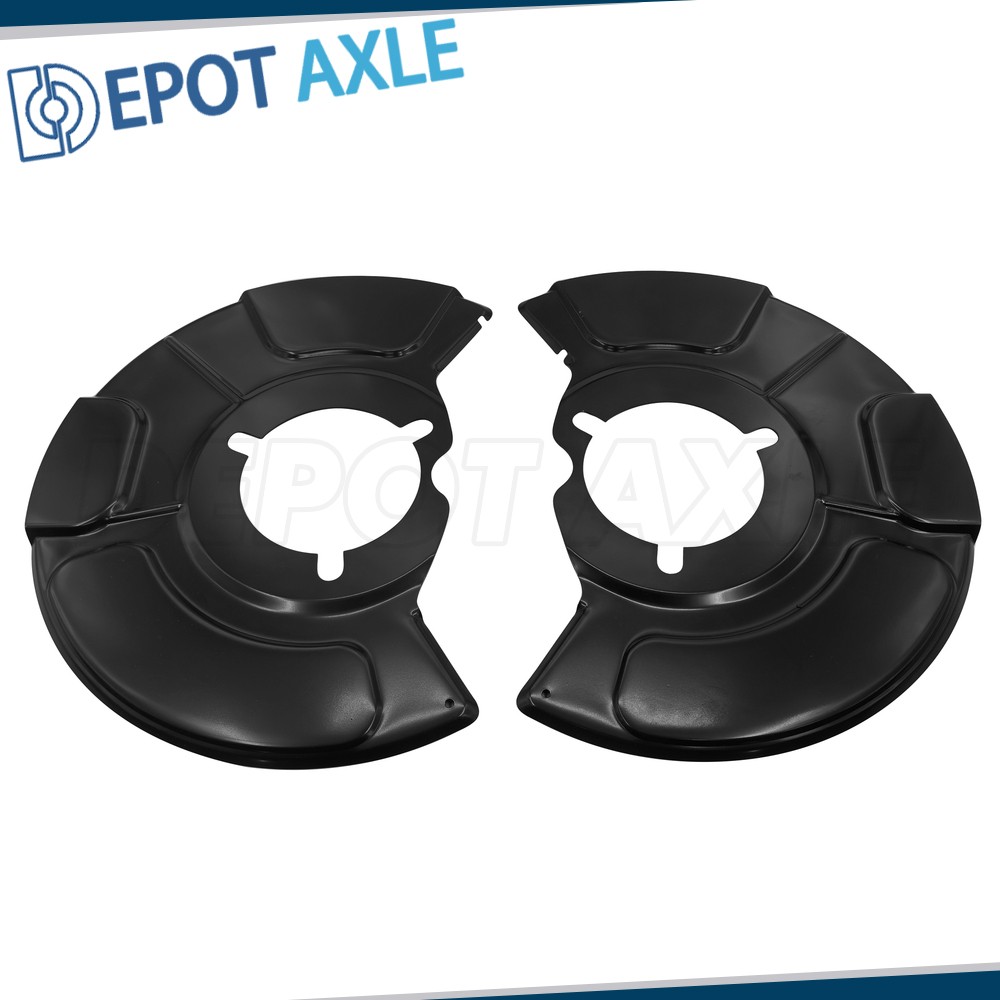 Front LH & RH Brake Dust Shield For 2011-25 Jeep Grand Cherokee Dodge Durango x2