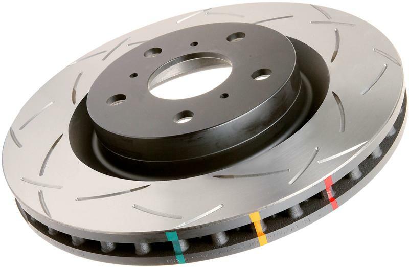FOR 2008-2015 MITSUBISHI EVO X DBA REAR SLOTTED BRAKE ROTOR – SOLD INDIVIDUALLY