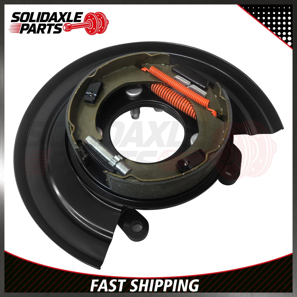 Rear Left Parking Brake Assembly w/Backing Plate 926-271 for Ford F250 1999-2005