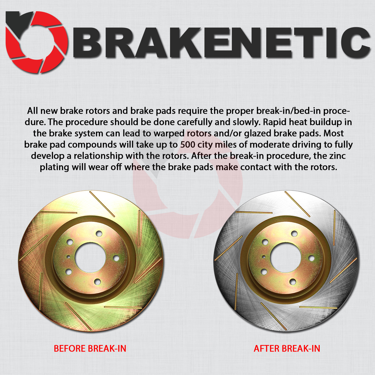 REAR SET BRAKENETIC Sport Slotted Brake Rotors 272mm BNS33131.SS