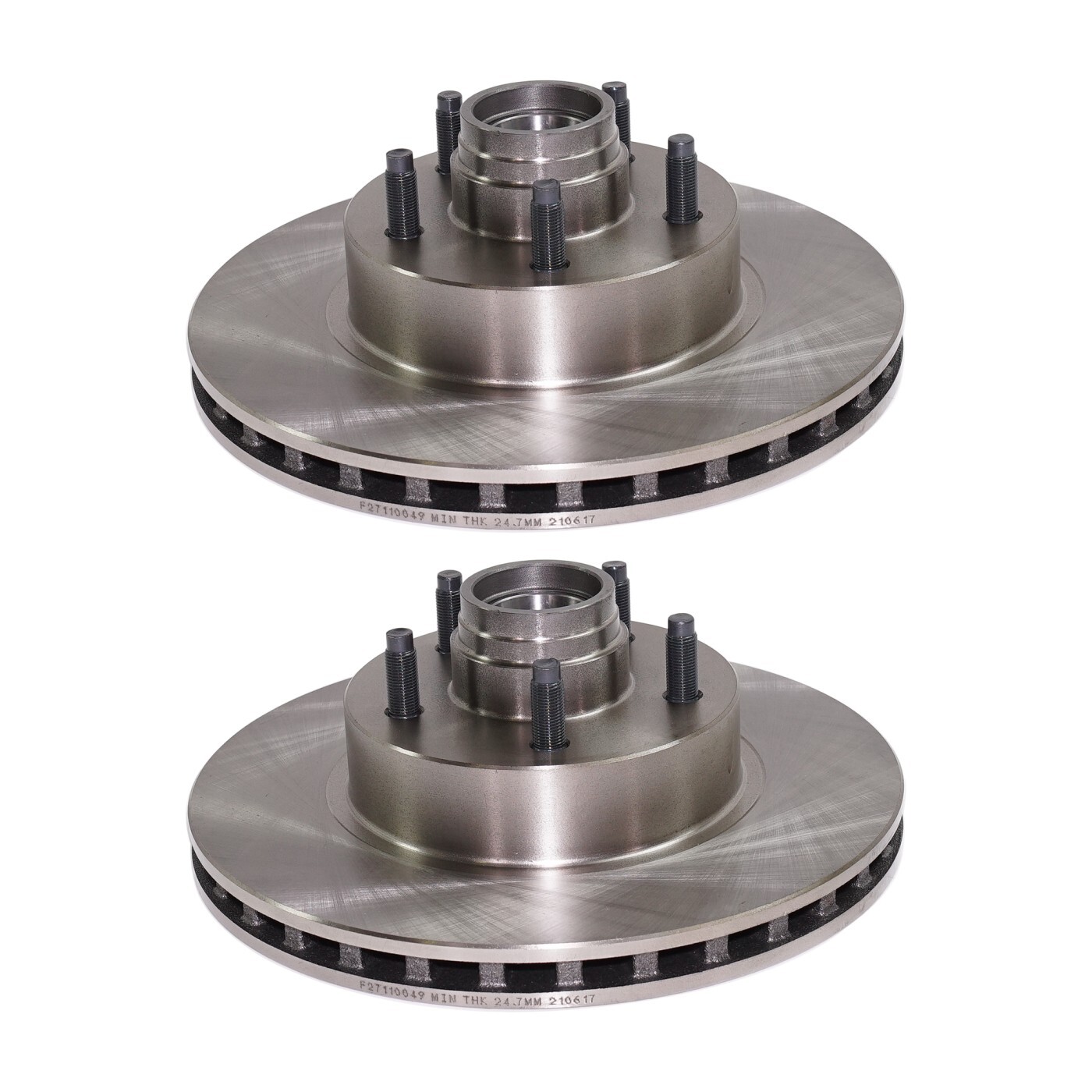 Front Disc Brake Rotors For 1998-2011 Ford Ranger 4-Wheel ABS 285mm Front Disc