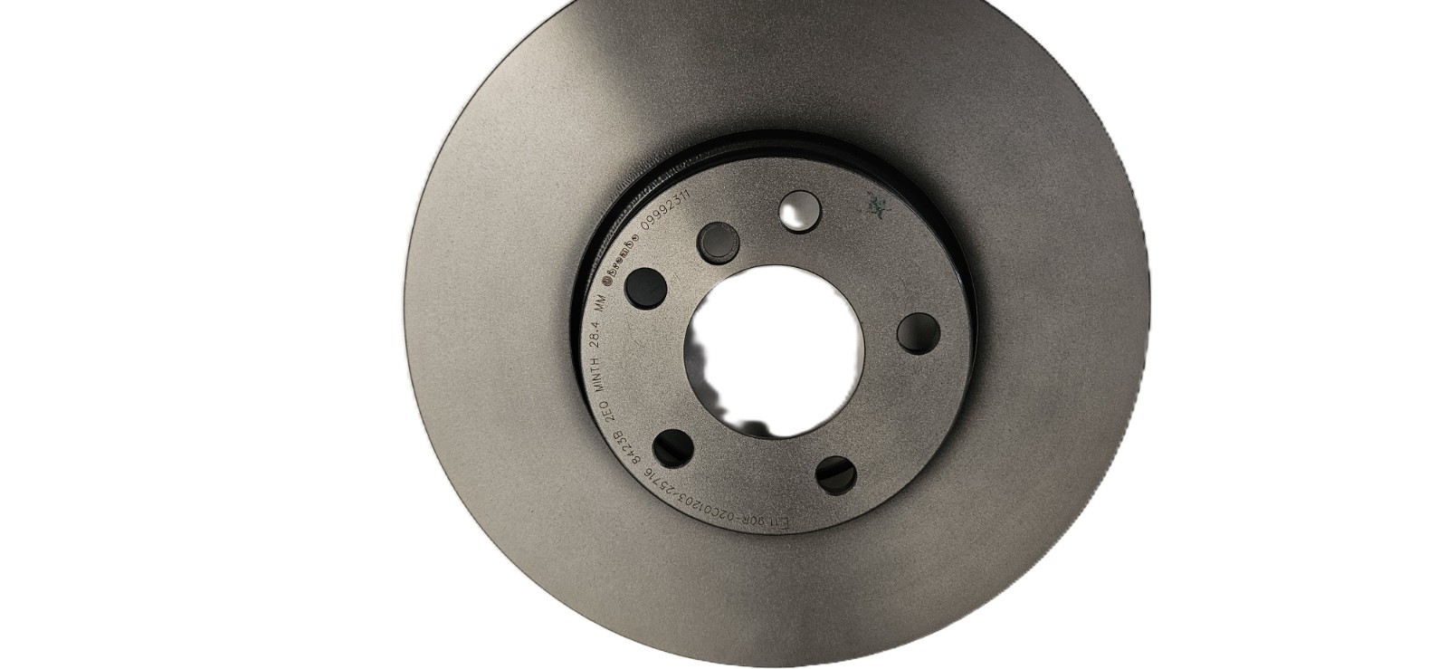 BREMBO Brake Disc Front Internally Vented With Bolts/Screws Fits BMW X5 X6
