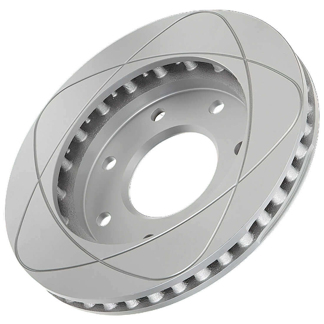 Front Vented Disc Brake Rotors & Pads For Chevrolet G30 92-75, P30 96-76; 327mm