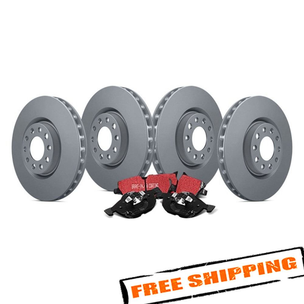 EBC S20K1610 Stage 20 Street Plain Front & Rear Brake Kit for 04-08 Acura TSX