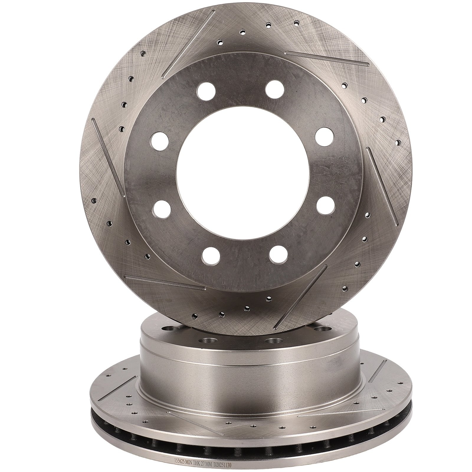 Fits Chevrolet For Silverado 2500 Hd 2001 – 2010 Slot Drill Brake Rotors Rear
