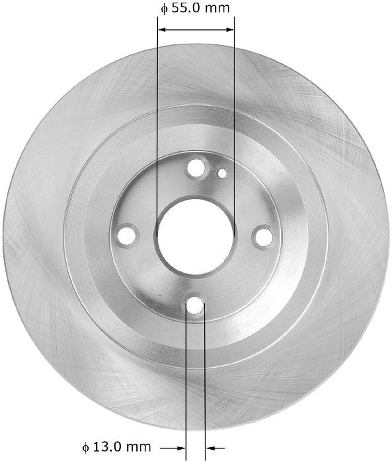 Bendix PRT5949 BENDIX Disc Brake Rotor For 01-05 Mazda Miata