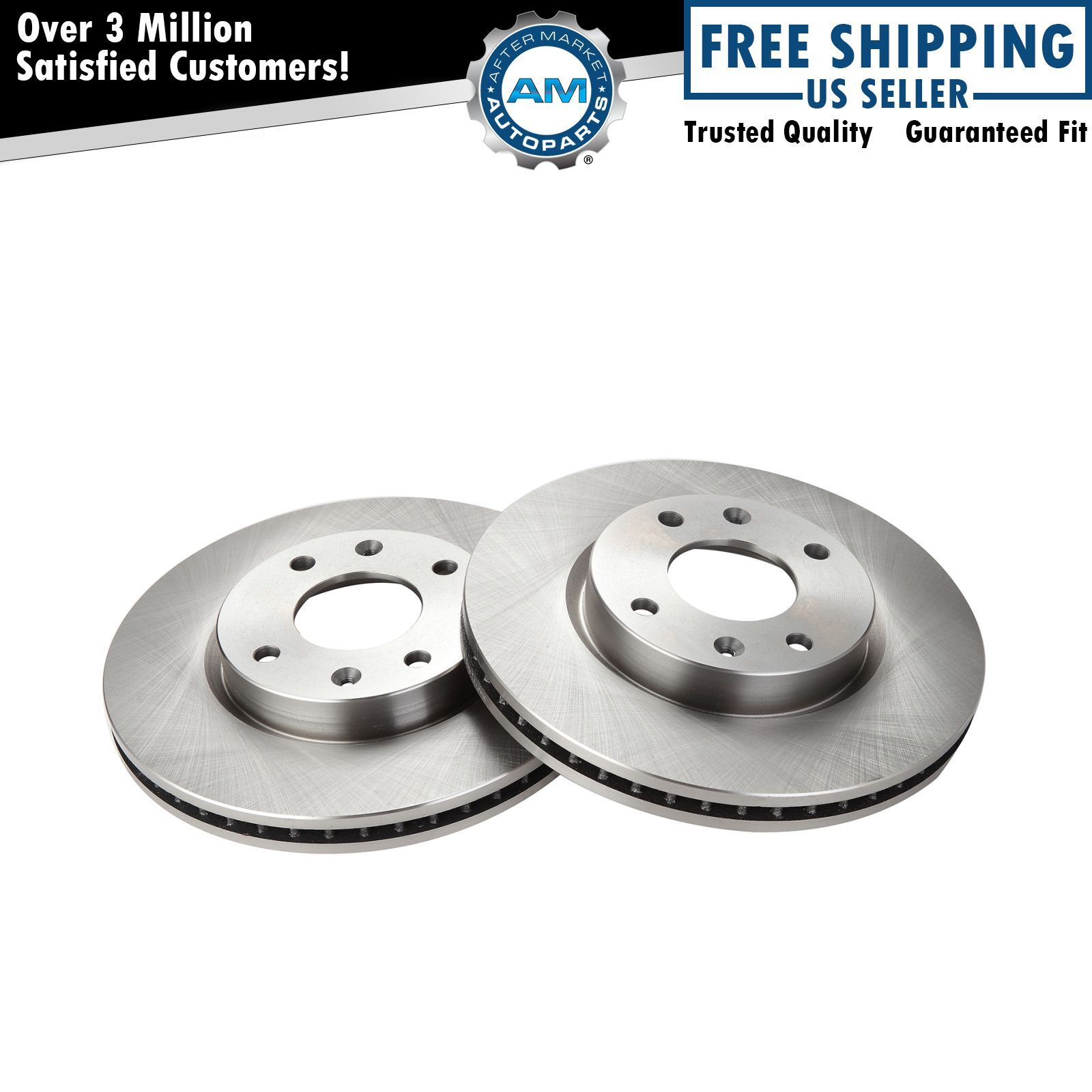Front Brake Rotors Set For 2004-2005 Hyundai Sonata 2003-2006 Kia Optima