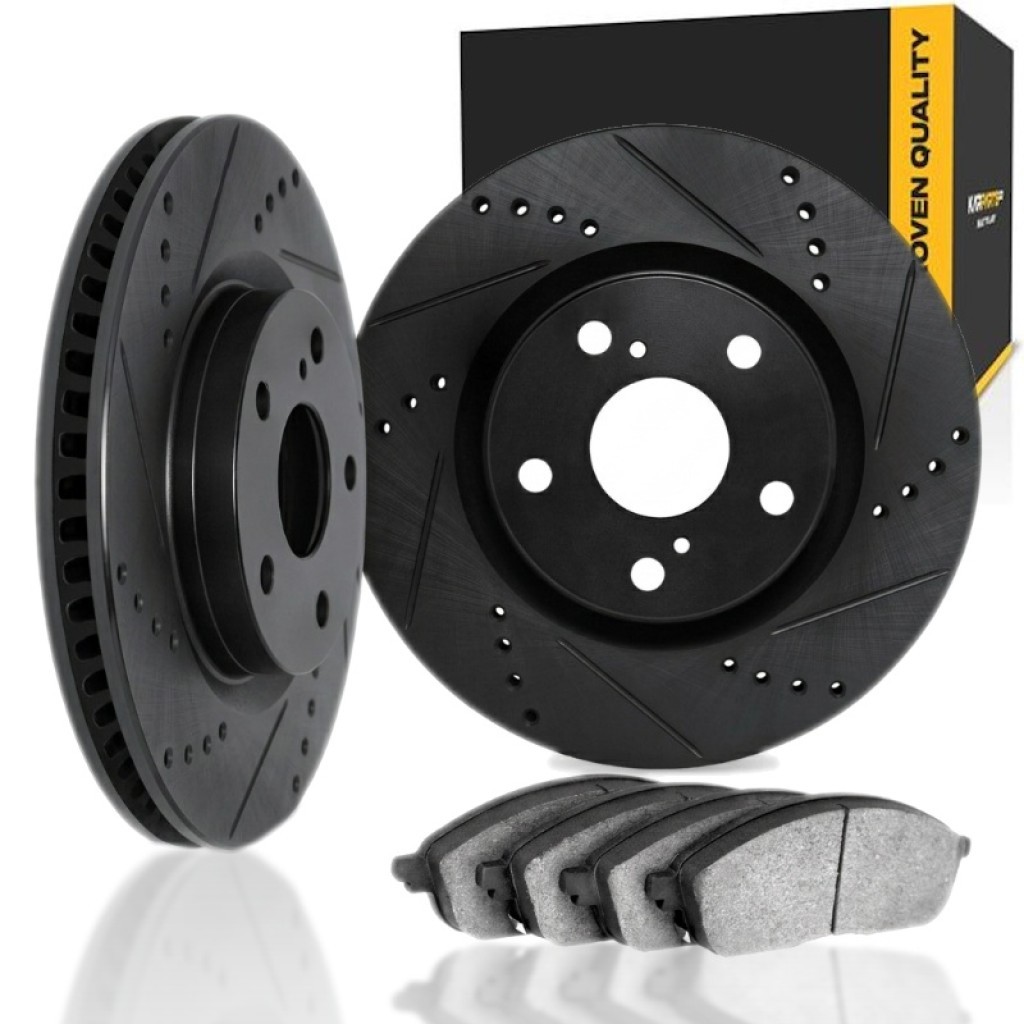 For Alfa Romeo Giulia 2017-2025 Brake Rotor Set Front | Cast Iron | Vented Rotor