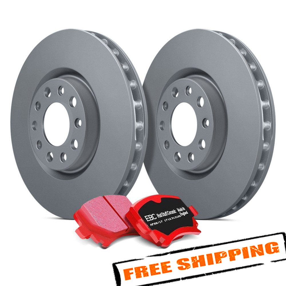 EBC Stage 12 Light Signature Plain Front Brake Kit for 09-17 Toyota Corolla
