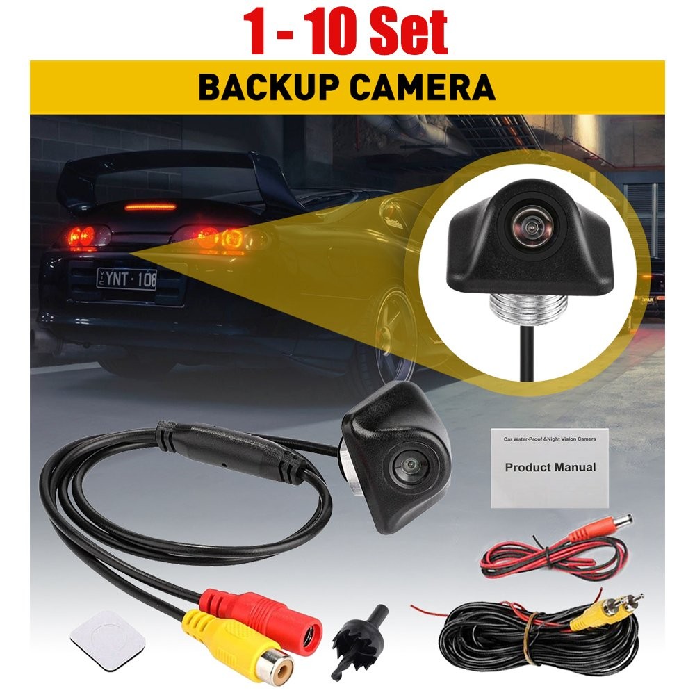 1-10 170 Reverse HD Rear Backup Camera View Night Cam Parking Vision Universal