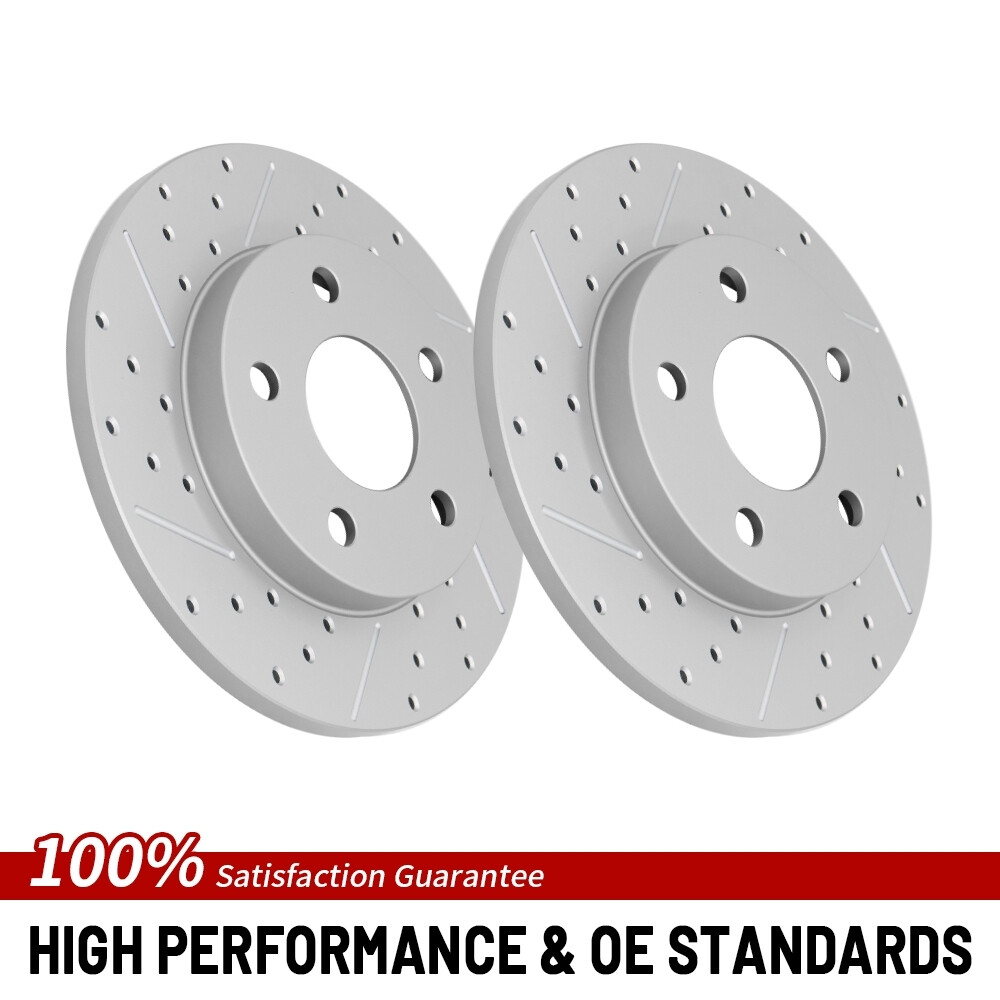 269.9mm Rear Brake Rotors Set For Chevrolet Impala Buick Lacrosse Pontiac Grand