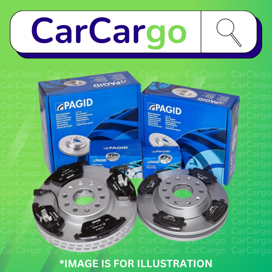PAGID FRONT & REAR BRAKE DISC & PADS FOR Audi A6 2.7 TDI quattro 2004-2011