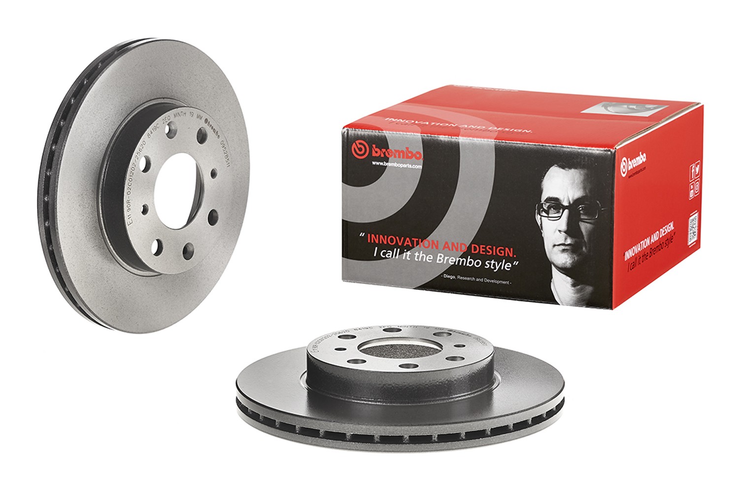 Brembo Front Left or Right 240mm Brake Disc Rotor For Honda Civic del Sol CRX