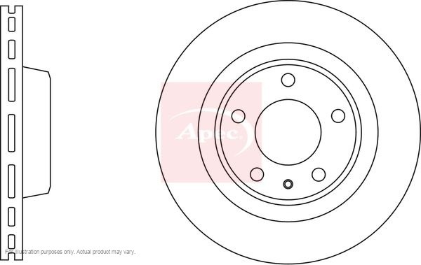 2x APEC Front Brake Discs For AUDI A4 B8 Avant (8K5) 3.0 180kW/245HP/2967cc