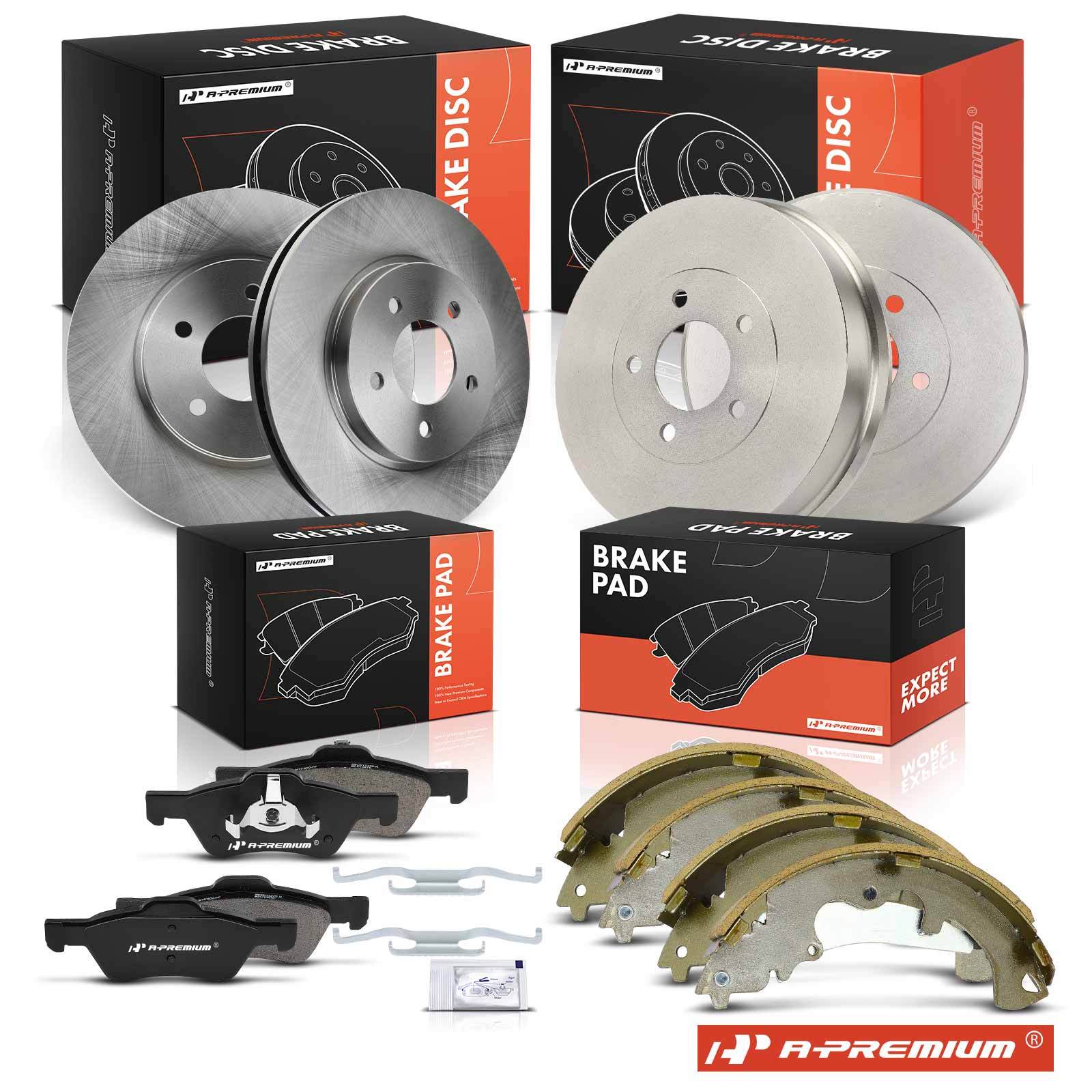 Front & Rear Disc Brake Kit for Ford Escape Mercury Mariner 08-10 Mazda Tribute