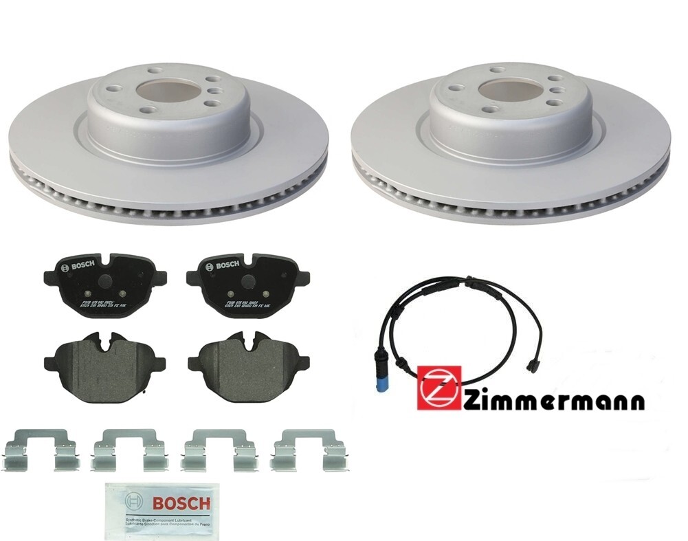 ★ Zimmermann BMW X3 Z4 G01 Front & Rear Brake Kit Rotors Pads 34116860907 BOSCH