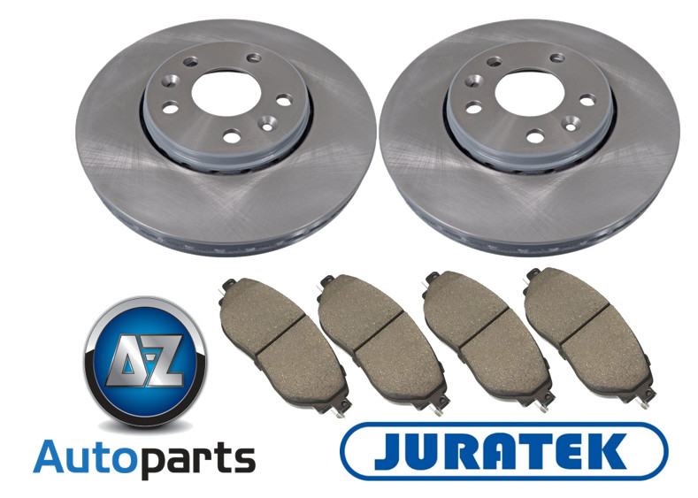 For Vauxhall – Vivaro X82 1.6 CDTI 2014-> Front Brake Discs and Pads Set Juratek