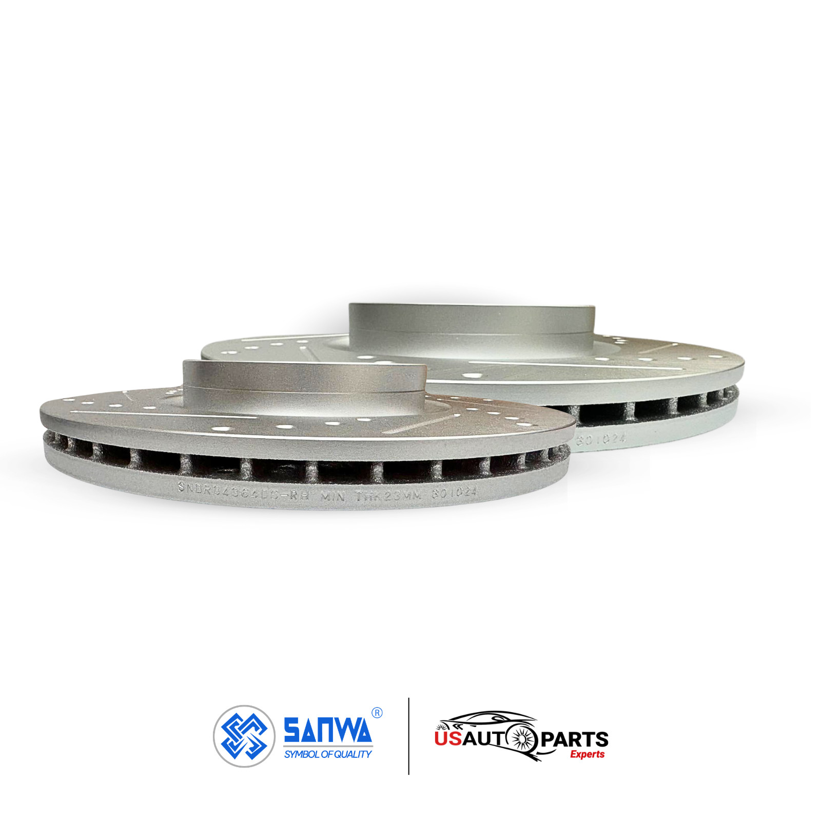FRONT BRAKE ROTOR VENTED GEOMET D & S & CERAMIC PAD KIT 300mm FOR FORD 2004-2019
