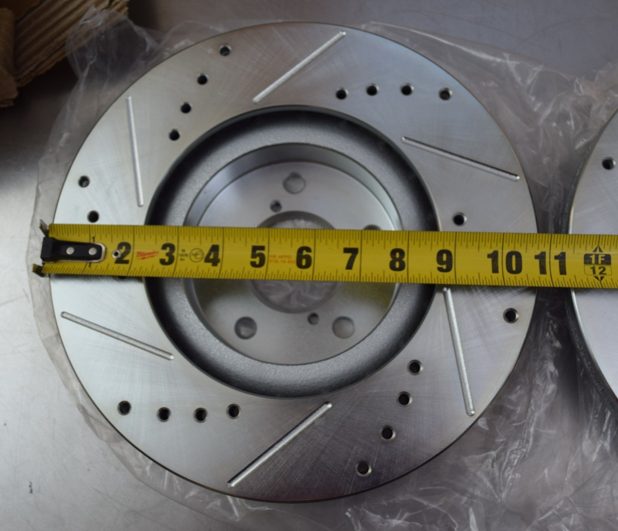 PowerStop Evolution Drilled Slotted Performance Rotors Front For Subaru Impreza