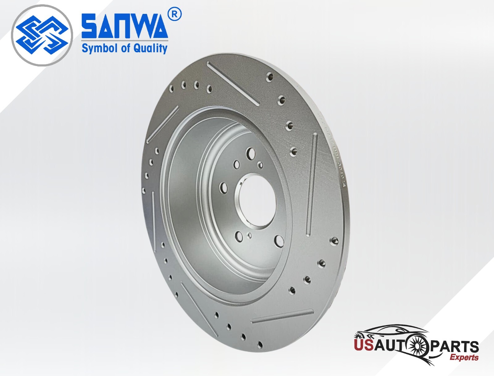REAR RH BRAKE ROTOR SOLID & COATED GEOMET D&S 272MM FOR TOYOTA HIGHLANDER 08-14