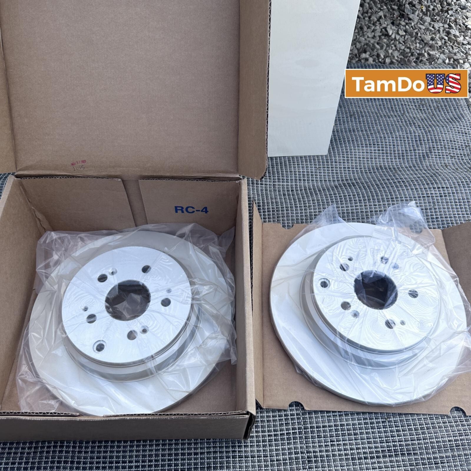 EBC RK7458 RK Series Premium OE Front Brake Rotors Pair for 15-20 Ford F-150