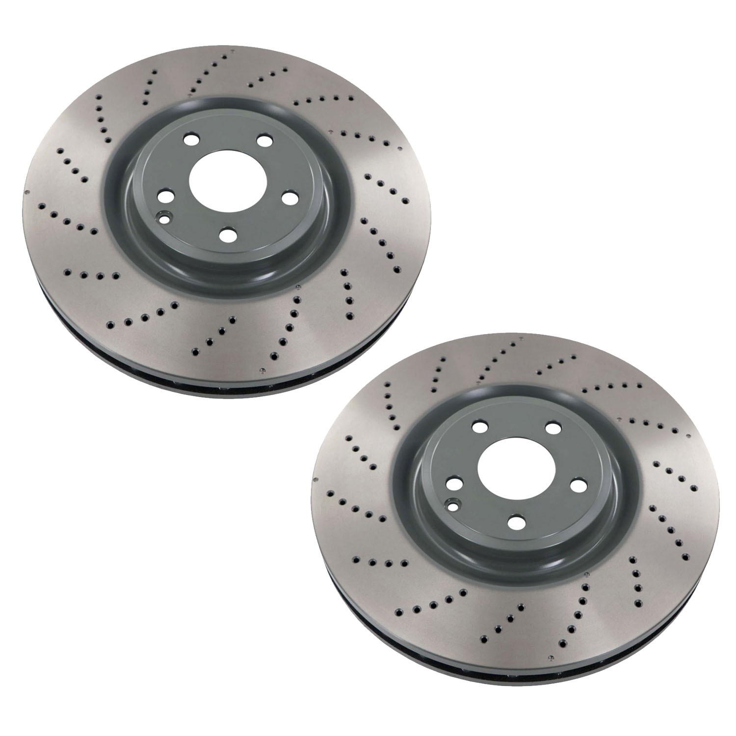 Wagner 2pc Front E-Coated Disc Brake Rotors Set 360mm For MB C216 CLS550 12-18