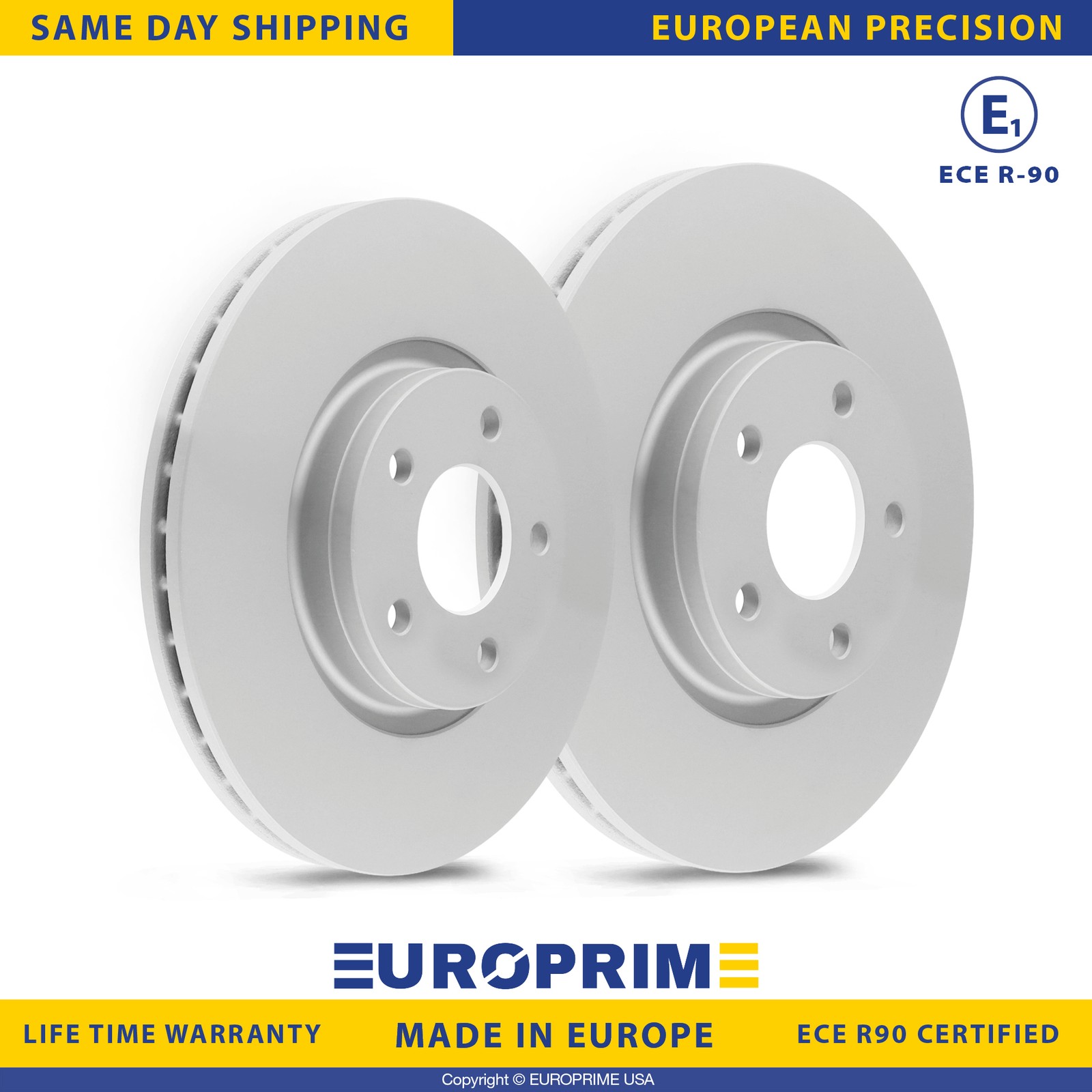 11.81 in Front Brake Rotors Set for 2010-2014 Ford F-150 2010-2014 Ford Lobo