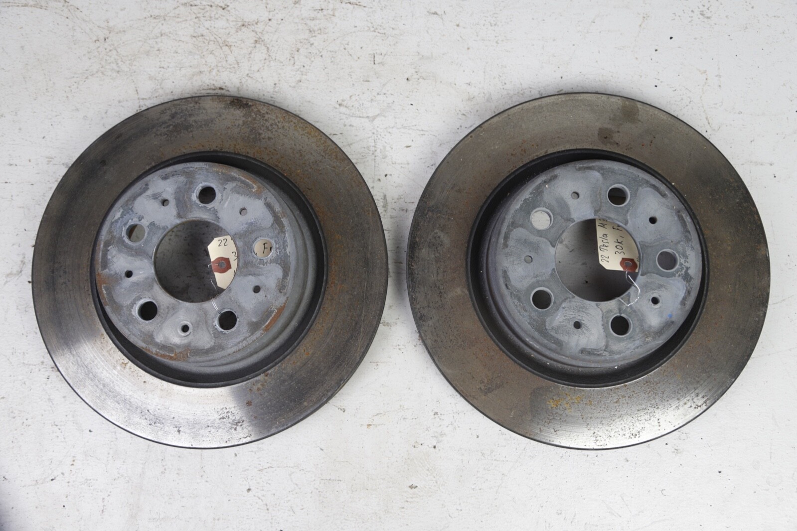17-22 Tesla Model 3 M3 FRONT LEFT & RIGHT Brake Disc Rotor Disk Assembly SET 30K