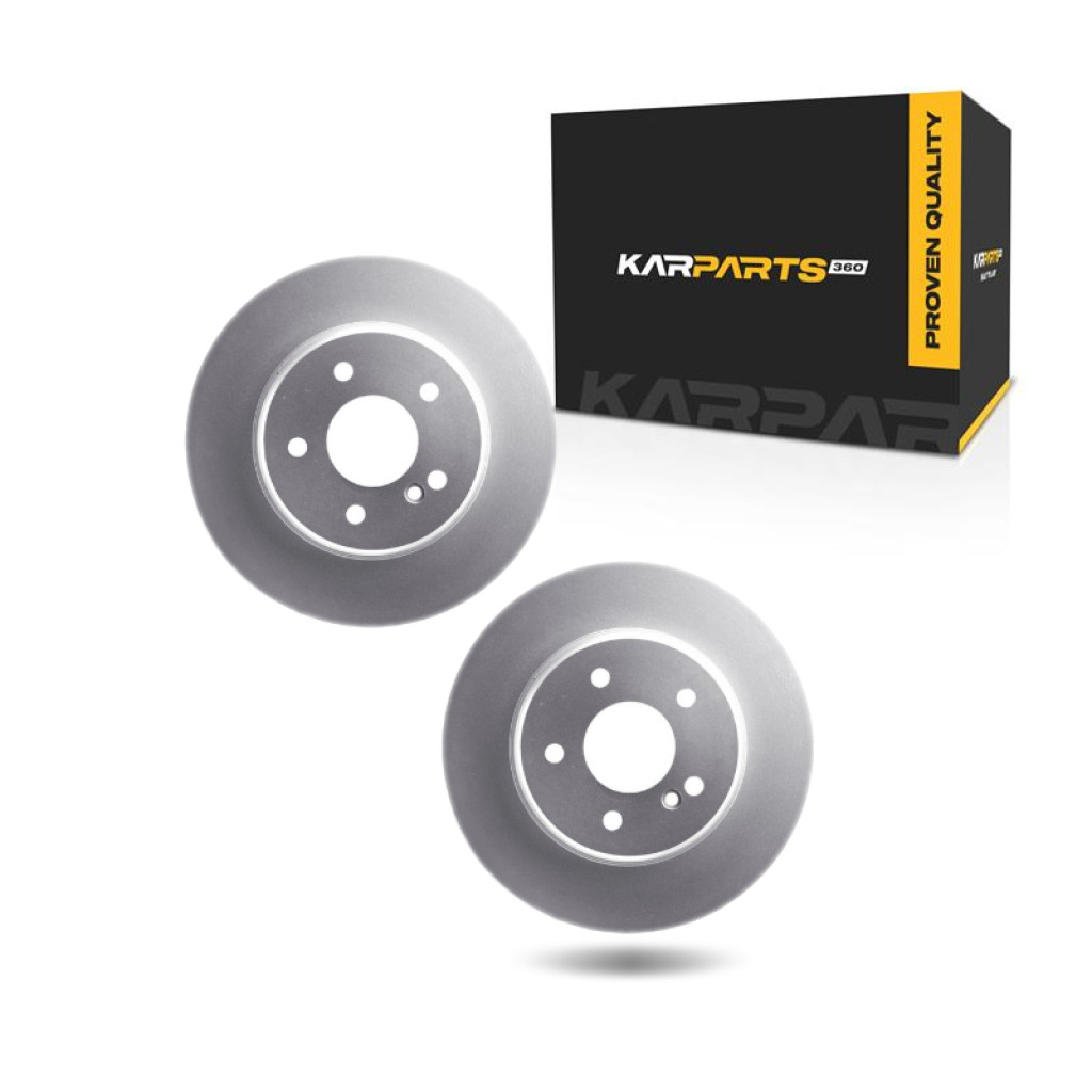 For Mercedes-Benz E320 1994-2002 Brake Rotors Rear | Cast Iron Rotor Material