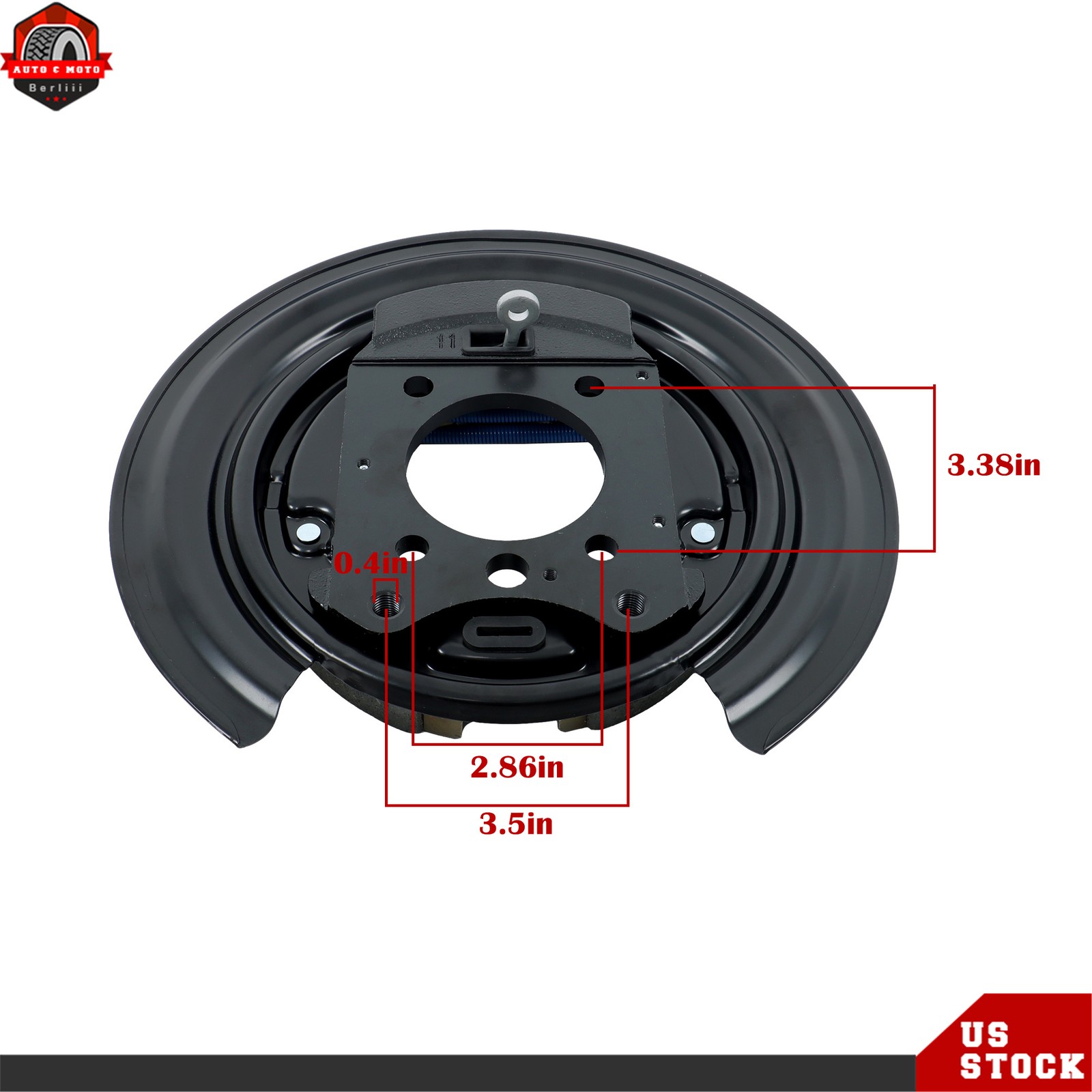 Rear Brake Dust Shield For Jeep Wrangler 2007-2017 Liberty 2008-2012 Dodge Nitro