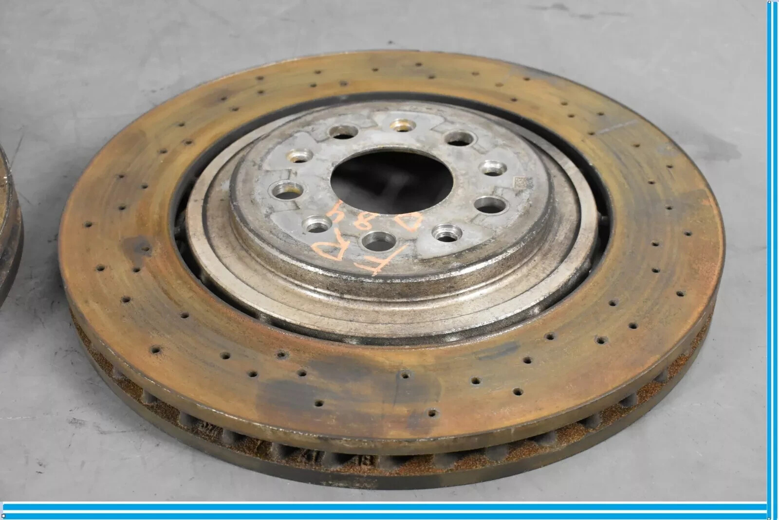 14-24 Maserati Quattroporte M156 Front Left & Right Brake Rotors Disc Set OEM