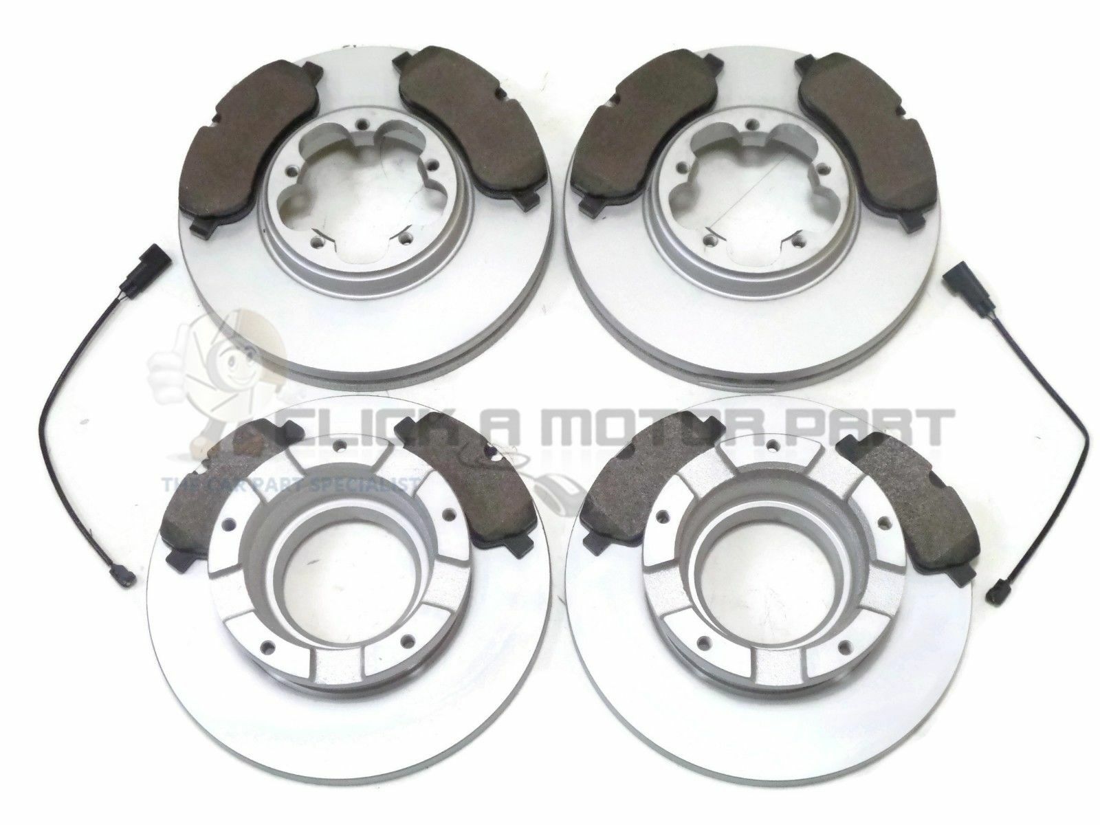 FORD TRANSIT MK8 16-19 FRONT & REAR BRAKE DISCS AND PADS (CHECK DISC SIZES)