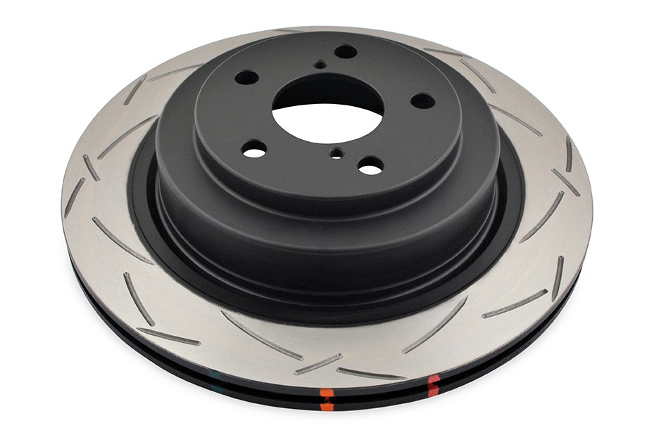 DBA for 01-07 Subaru WRX / 05-07 Subaru Forester XT Rear Slotted 4000 Series